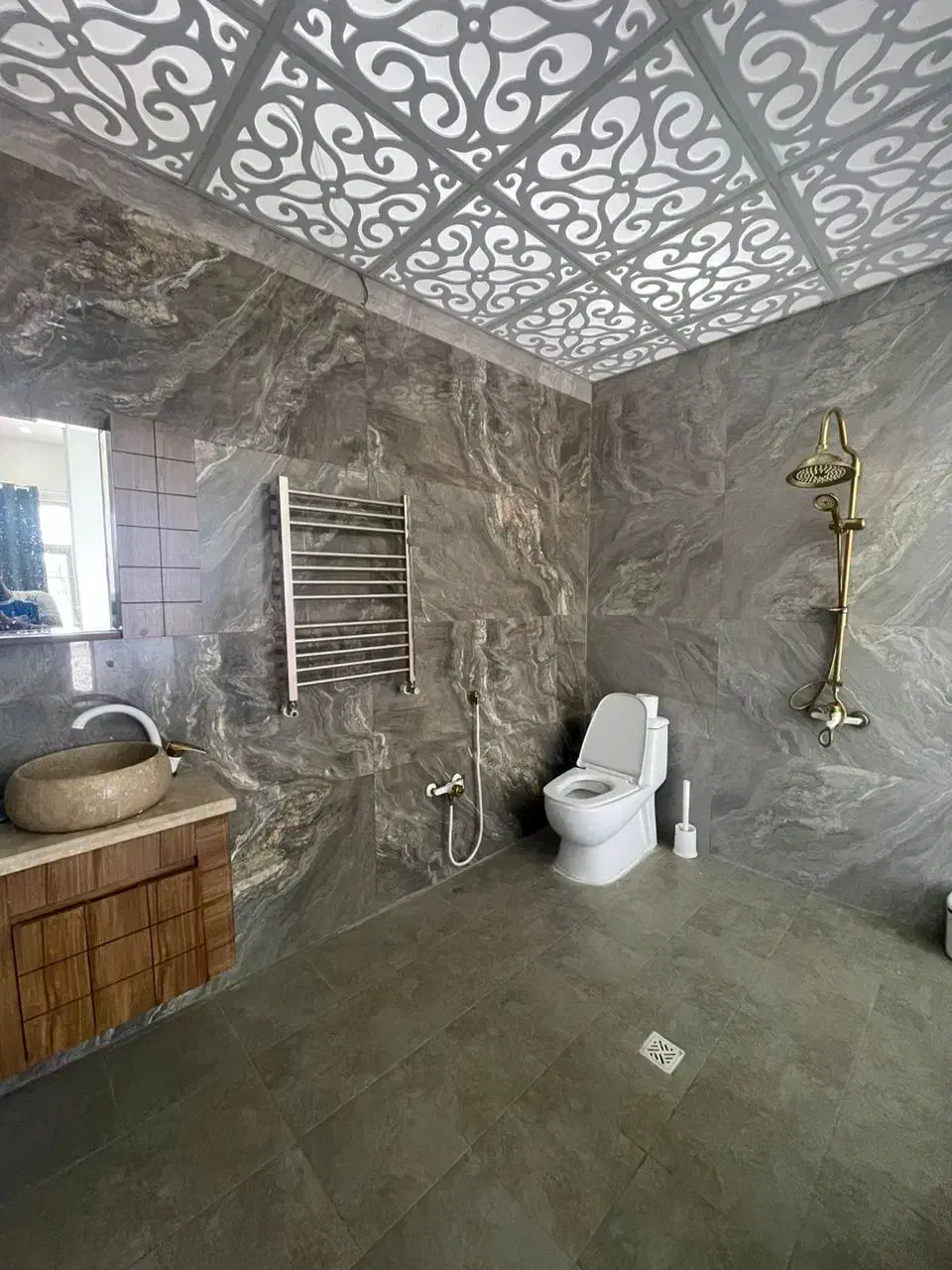 ویلا استخر ابگرم سرپوشیده|اجارهٔ کوتاهمدت ویلا و باغ|محمدشهر, محمدشهر|دیوار