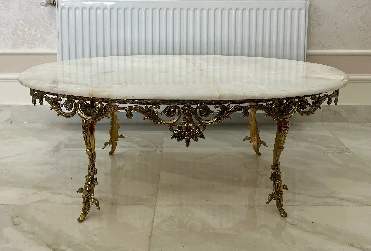 میز عسلی جلو مبلی برنز|مبلمان خانگی و میز عسلی|تبریز, |دیوار