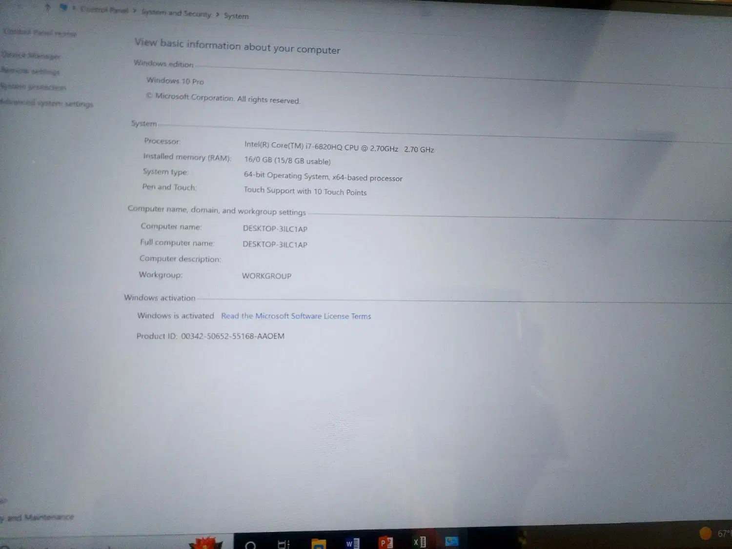 لپ تاپ دل پرسیژن ۵۵۱۰|رایانه همراه|مشهد, مشکینی (شهرک غرب)|دیوار