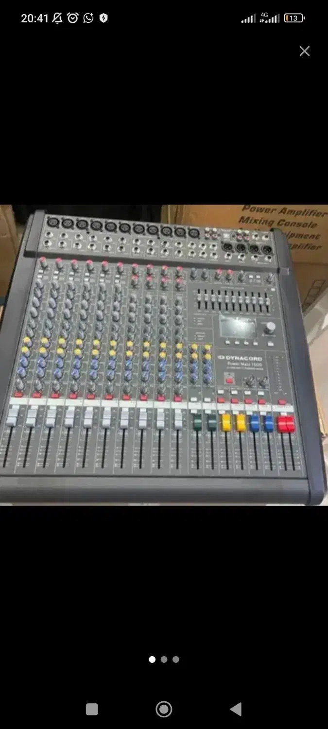 پاور میکسر دایناکورد ۱۰۰۰ سری ۳ تایوان سوپر گرید|آلات موسیقی|کرج, کوی امامیه|دیوار