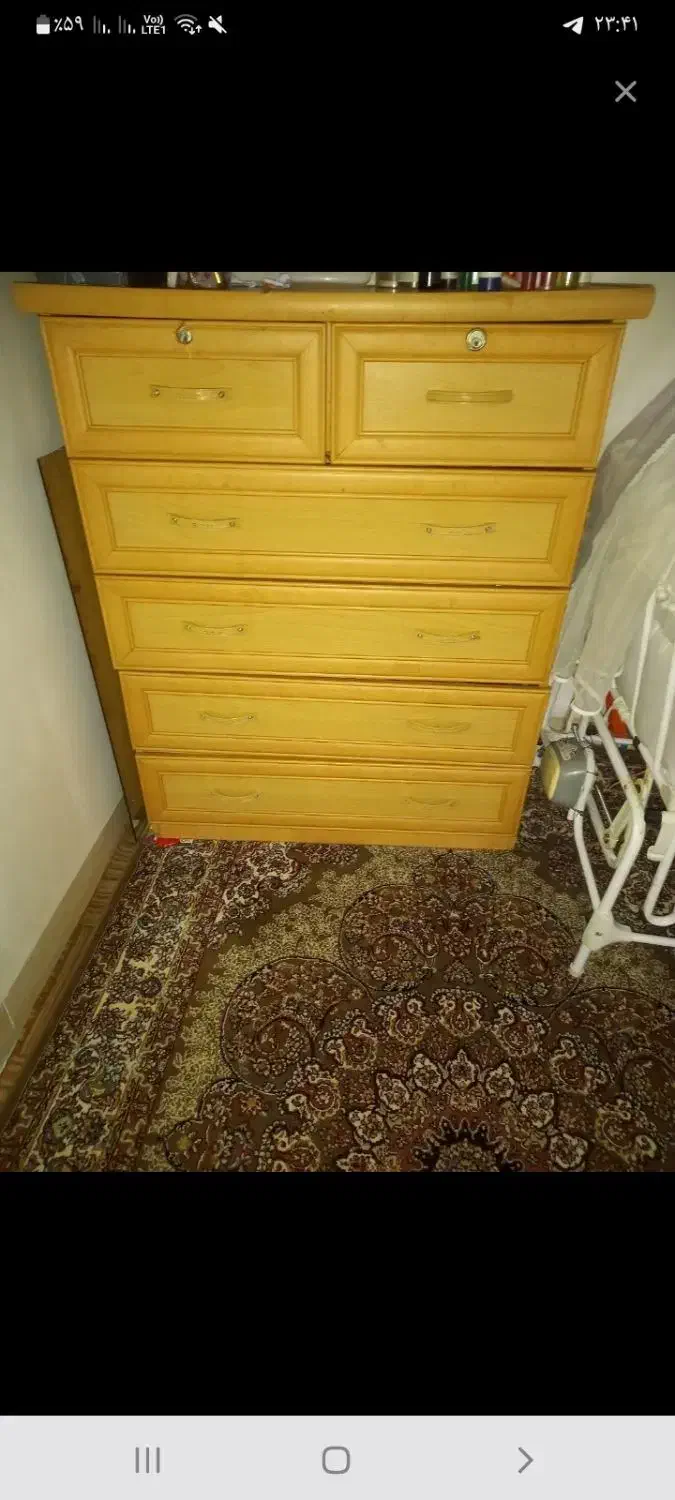 دراور پنج طبقه|جاکفشی، کمد، دراور|جوانرود, |دیوار