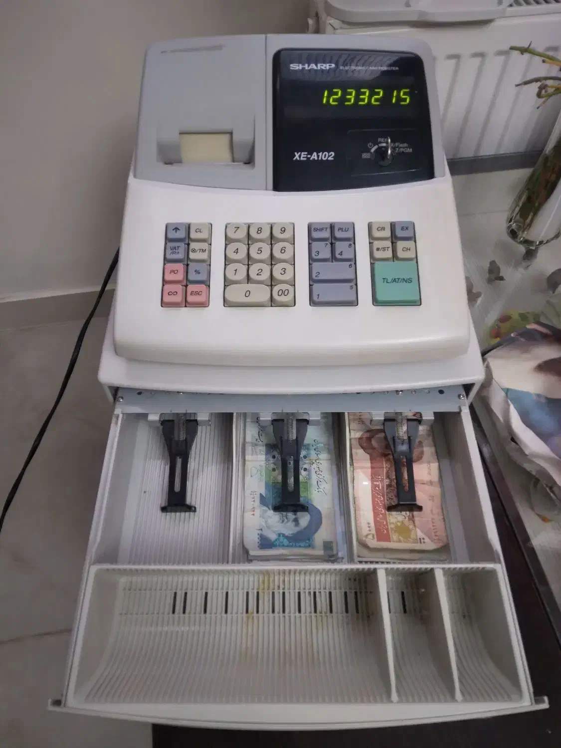 صندوق فروشگاهی شارپ مدل XE-A102|فروشگاه و مغازه|تهران, جوانمردان (اندیشه)|دیوار