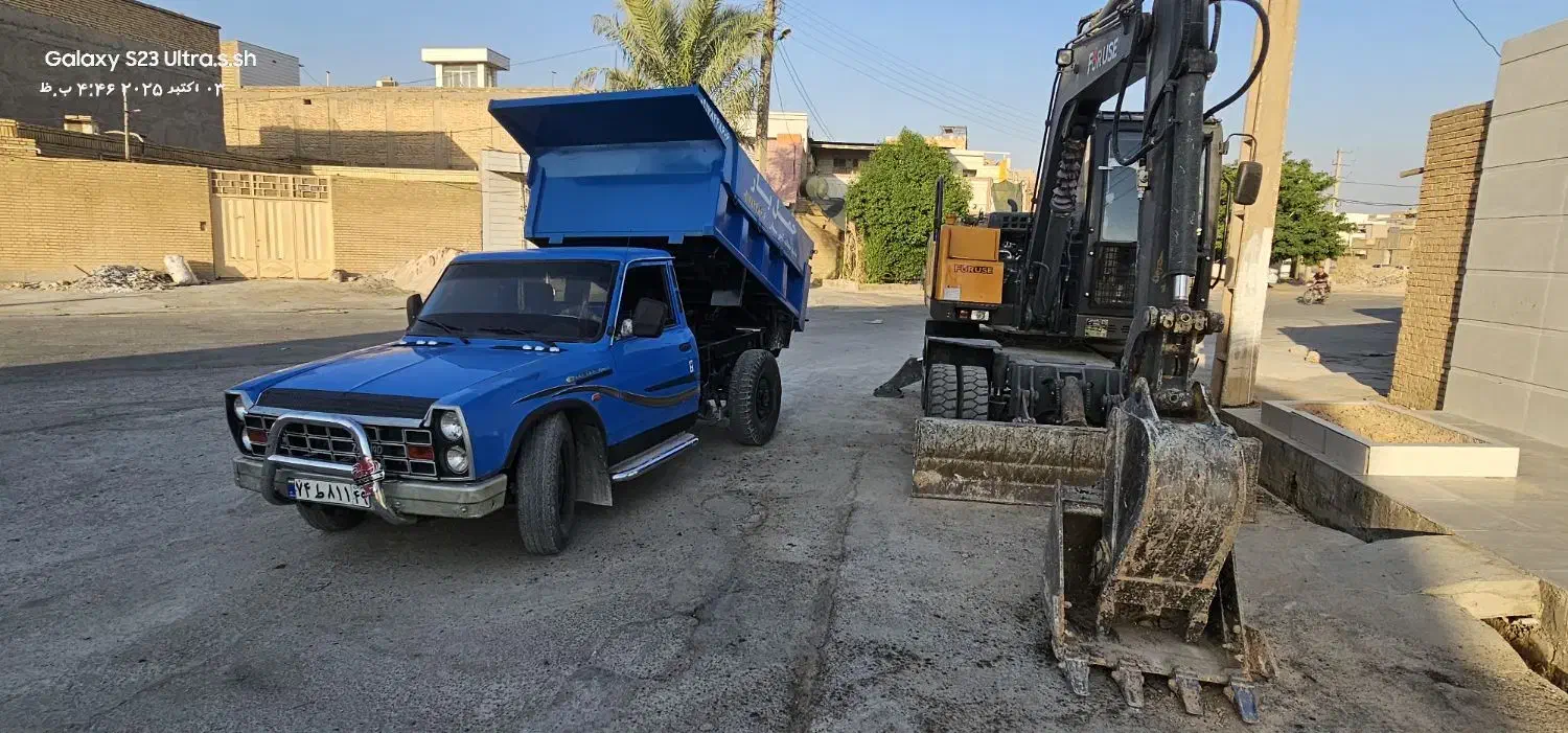 نیسان کمپرسی نخاله ماسه شن سیمان|خدمات حمل و نقل|بهبهان, |دیوار