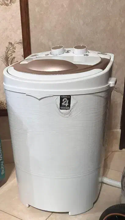 فروش مینی واش 2ونیم کیلوگرمی نو استفاده نشده|ماشین لباسشویی و خشککن لباس|رشت, سعدی (تختی)|دیوار