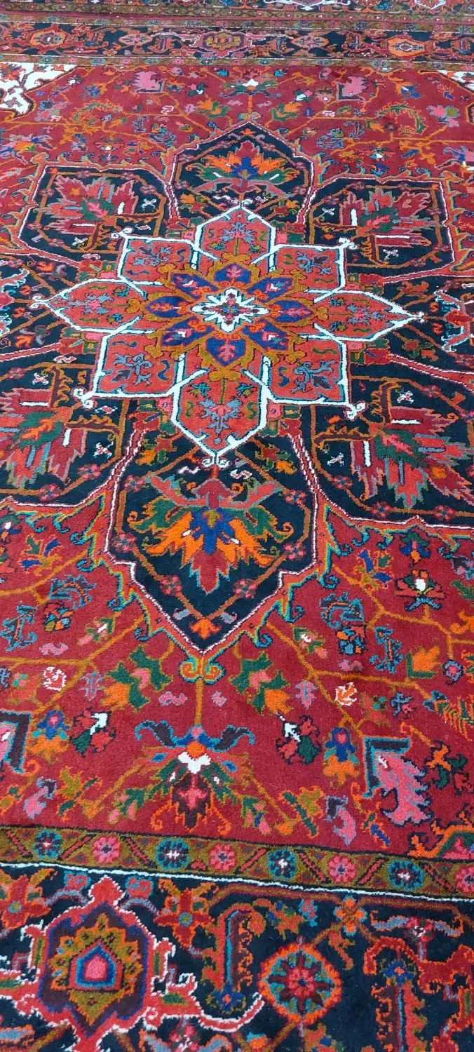 یک تخته فرش دستبافت  ۱۲متری شربیان اصل درحدنو|فرش|تبریز, |دیوار