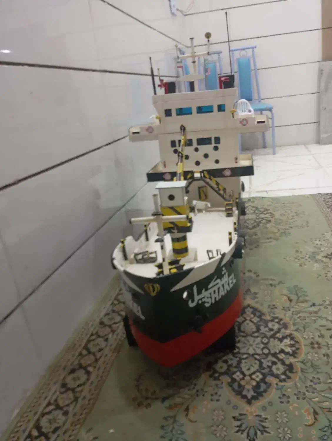 کشتی زینتی|مجسمه، تندیس، ماکت|آبادان, |دیوار