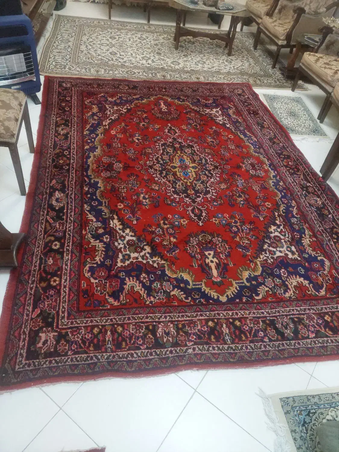 فرش ۶ متری دستبافت|فرش|کرج, گلشهر|دیوار