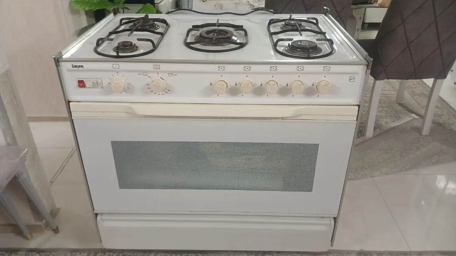 گاز فر سینجر|اجاق گاز و لوازم برقی پخت‌وپز|محمدشهر, همایون ویلا|دیوار