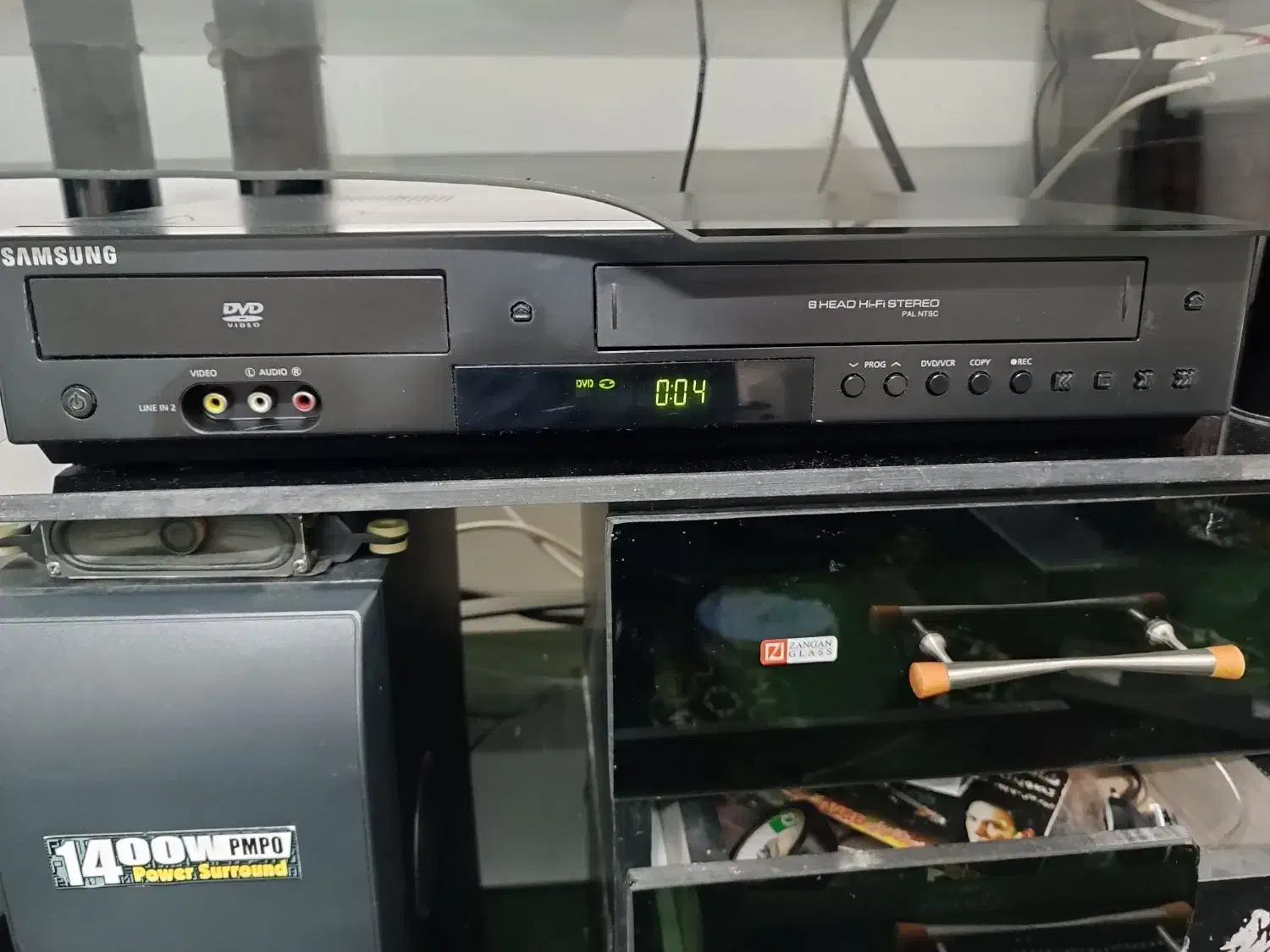 ویدیو دبل سامسونگ تمیز و سالم|پخش‌کننده DVD و ویدیو|گنبد کاووس, |دیوار