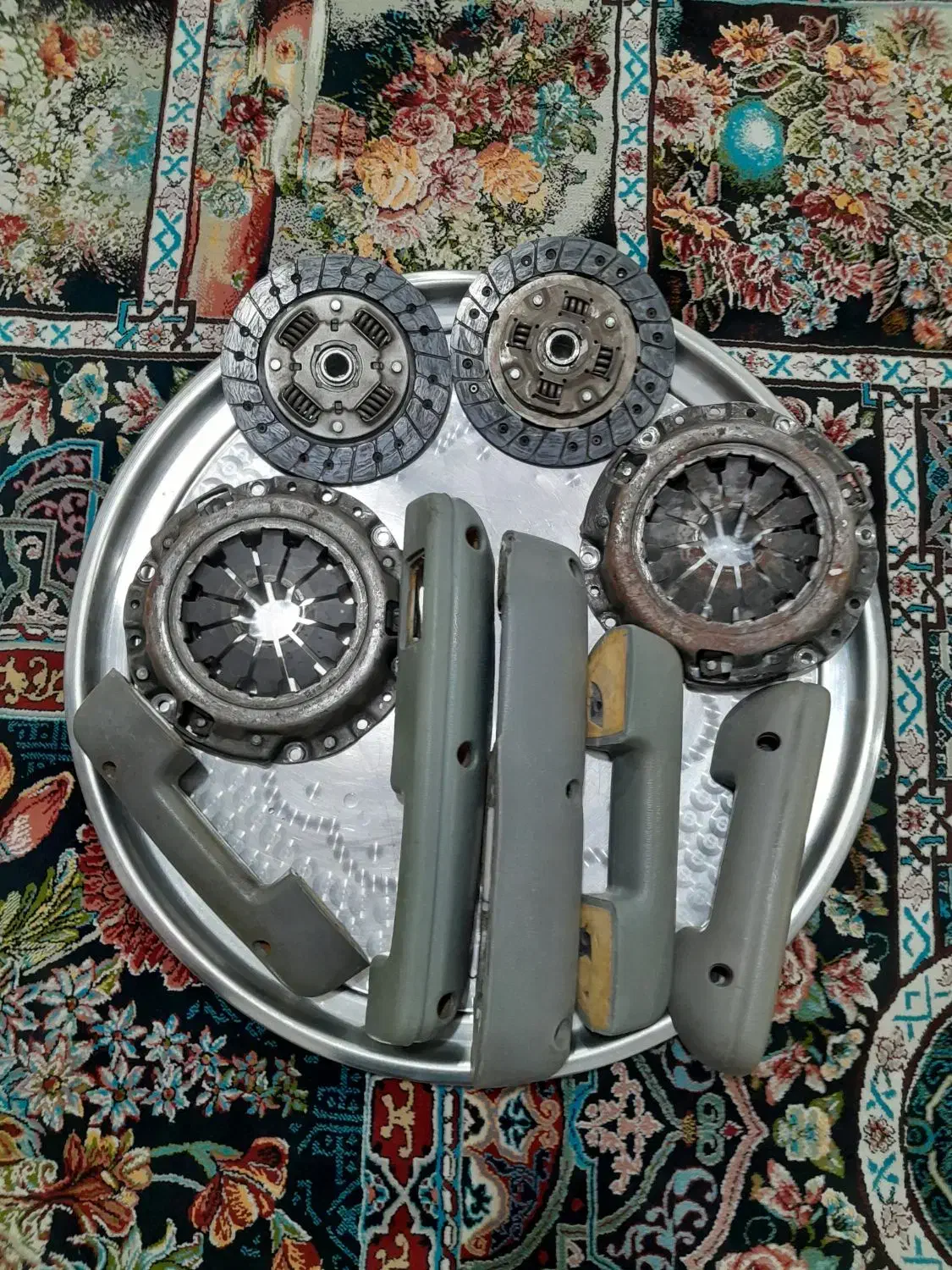 دیسک وصفحه پراید ودستگیره|قطعات یدکی و لوازم جانبی|کرمانشاه, |دیوار