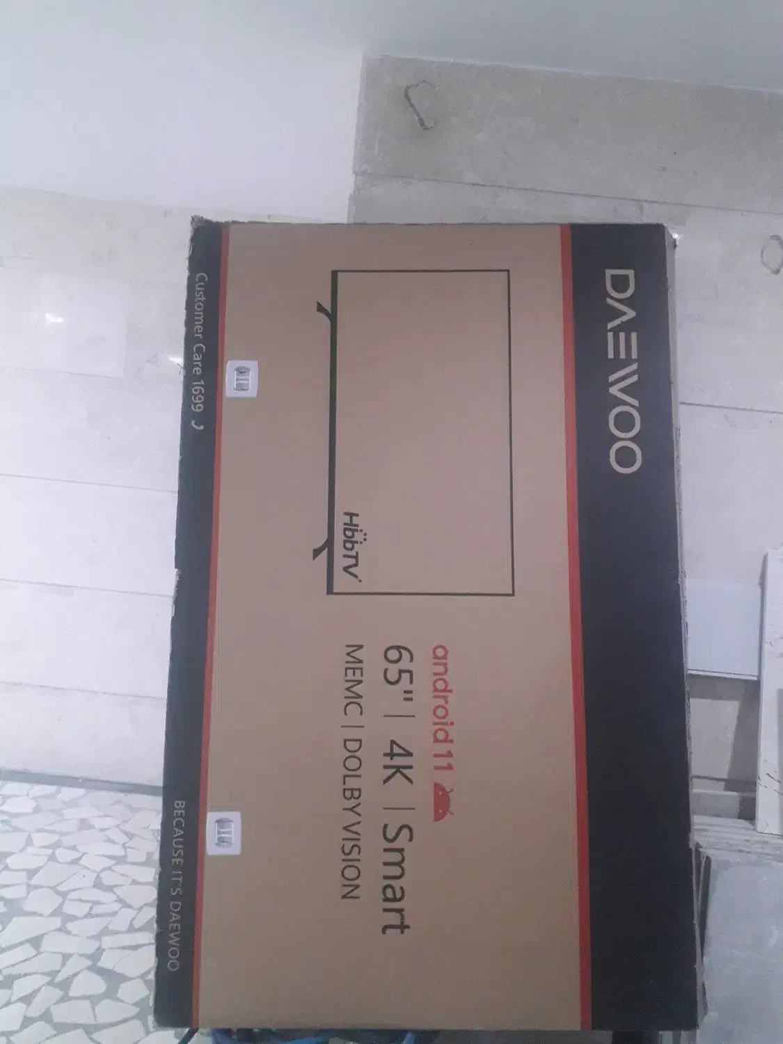 کارتن تلویزیون۶۵اینچ نونو|تلویزیون و پروژکتور|اندیشه, شهرک المهدی|دیوار