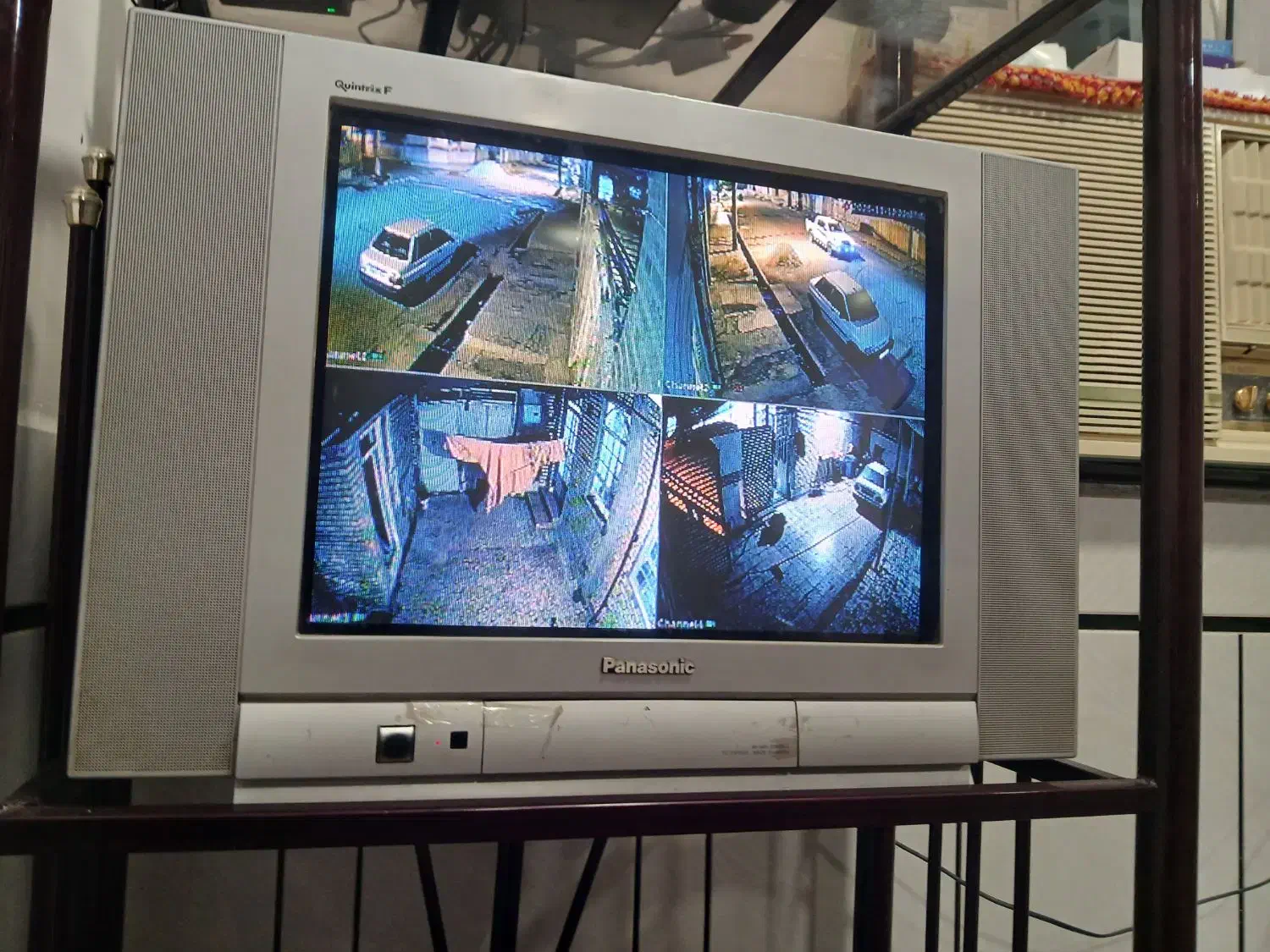 تلوزیون قدیمی پاناسونیک اصل ژاپن|تلویزیون و پروژکتور|شوش, |دیوار