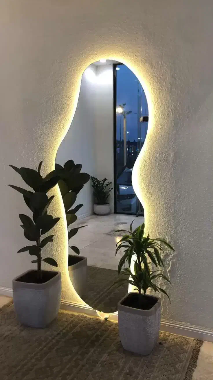 آینه دفرمه سالن کد۹۰|آینه|همدان, |دیوار