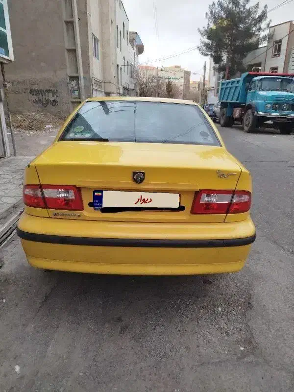 تاکسی سمند ef7 شاسی پلمپ|خودرو سواری و وانت|ورامین, ورامین|دیوار