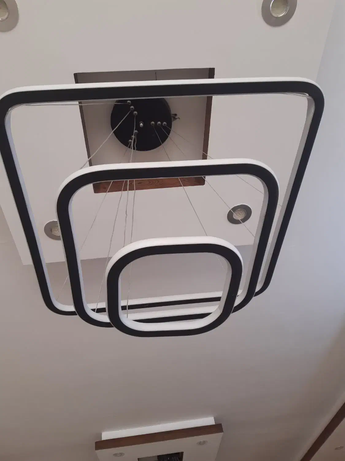 دو عدد لوستر مدرن|لوستر و چراغ آویز|قزوین, |دیوار