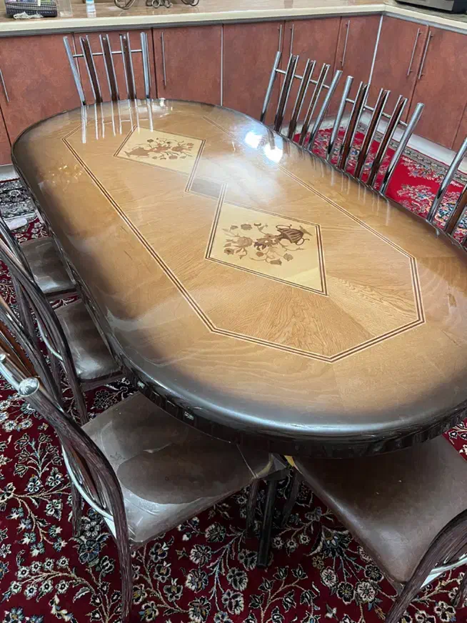 میز نهارخوری|میز و صندلی غذاخوری|شیراز, شهرک پرواز|دیوار