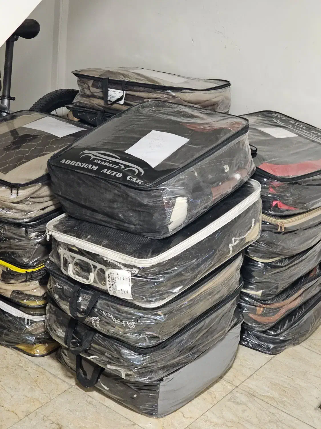 روکش صندلی سمند استوک کف صندوق پرده عقب روداشبوردی|قطعات یدکی و لوازم جانبی|قزوین, |دیوار