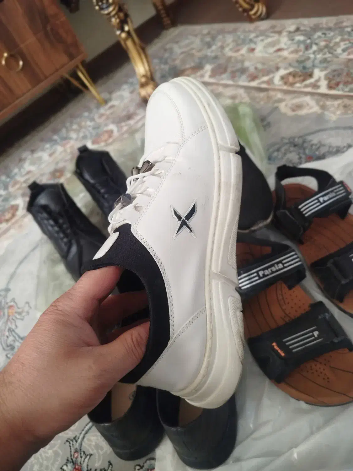 8جفت کفش زنانه و مردانه سایز 40/41|کیف، کفش، کمربند|سهند, |دیوار