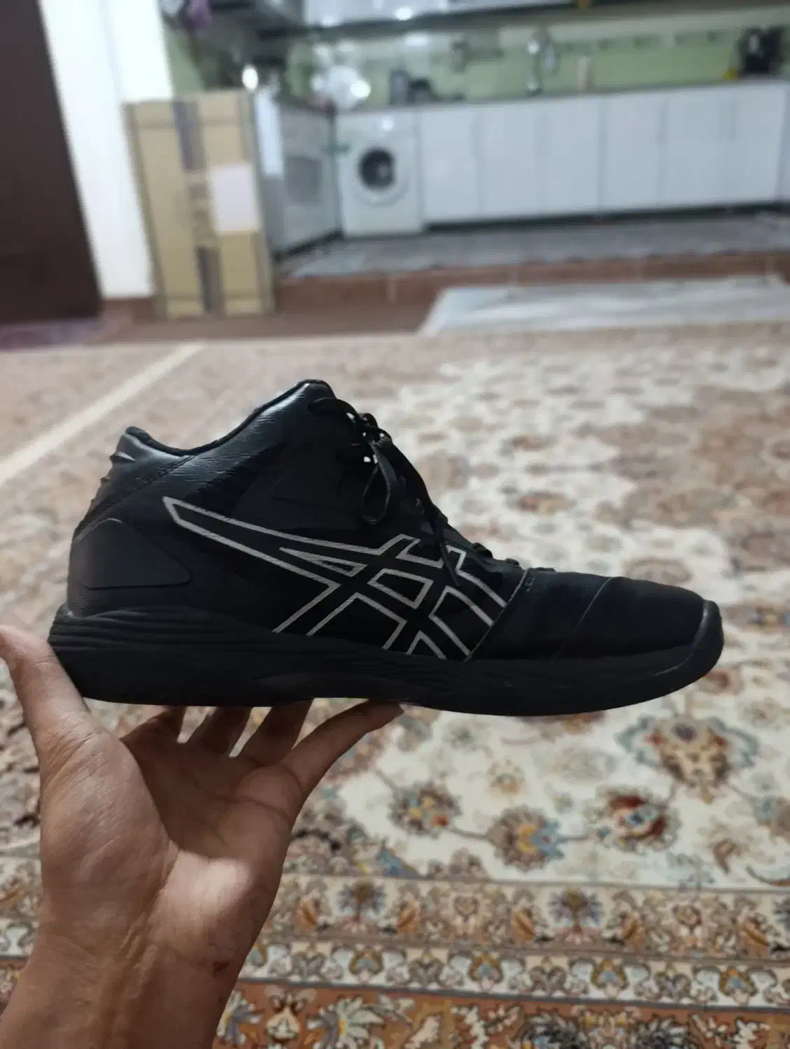 کفش والیبال|کیف، کفش، کمربند|کلاله, |دیوار