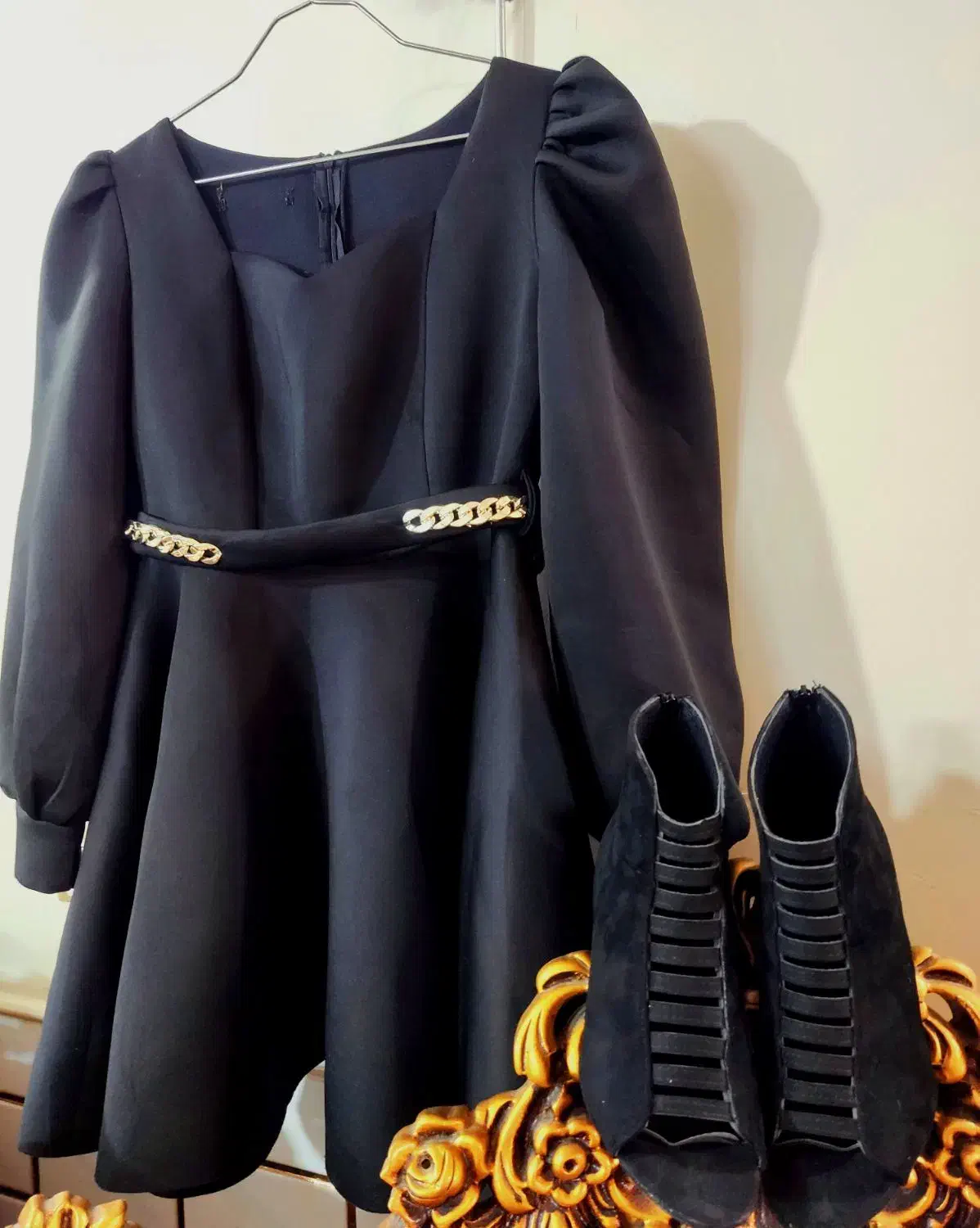 لباس عروسکی مشکی|لباس|ساوه, |دیوار