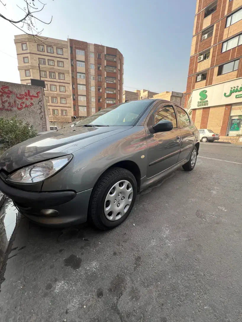 پژو ۲۰۶ مدل ۸۶ فوق العاده سالم|خودرو سواری و وانت|تهران, شهرک شریعتی|دیوار