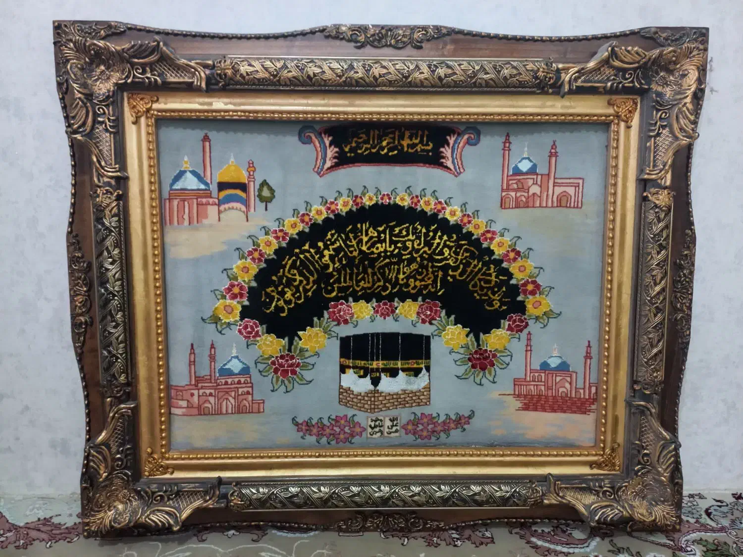 تابلو فرش دستبافت و ان یکاد|تابلو فرش|تبریز, |دیوار