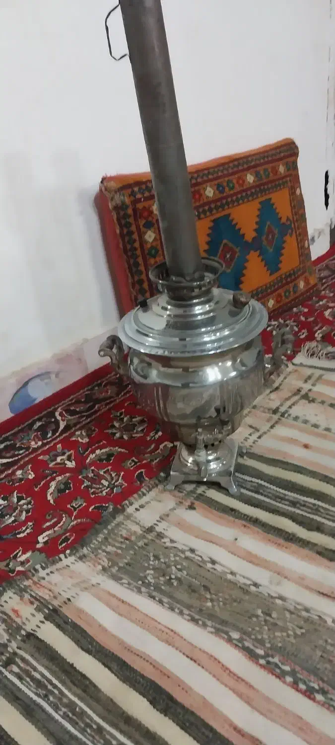 سماور زغالی 6 لیتری|سماور، چای‌ساز، قهوه‌ساز|تربت‌حیدریه, منظر|دیوار