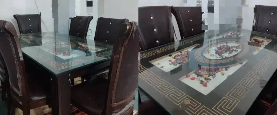 میز غذا خوری 6نفره|میز و صندلی غذاخوری|امیدیه, |دیوار