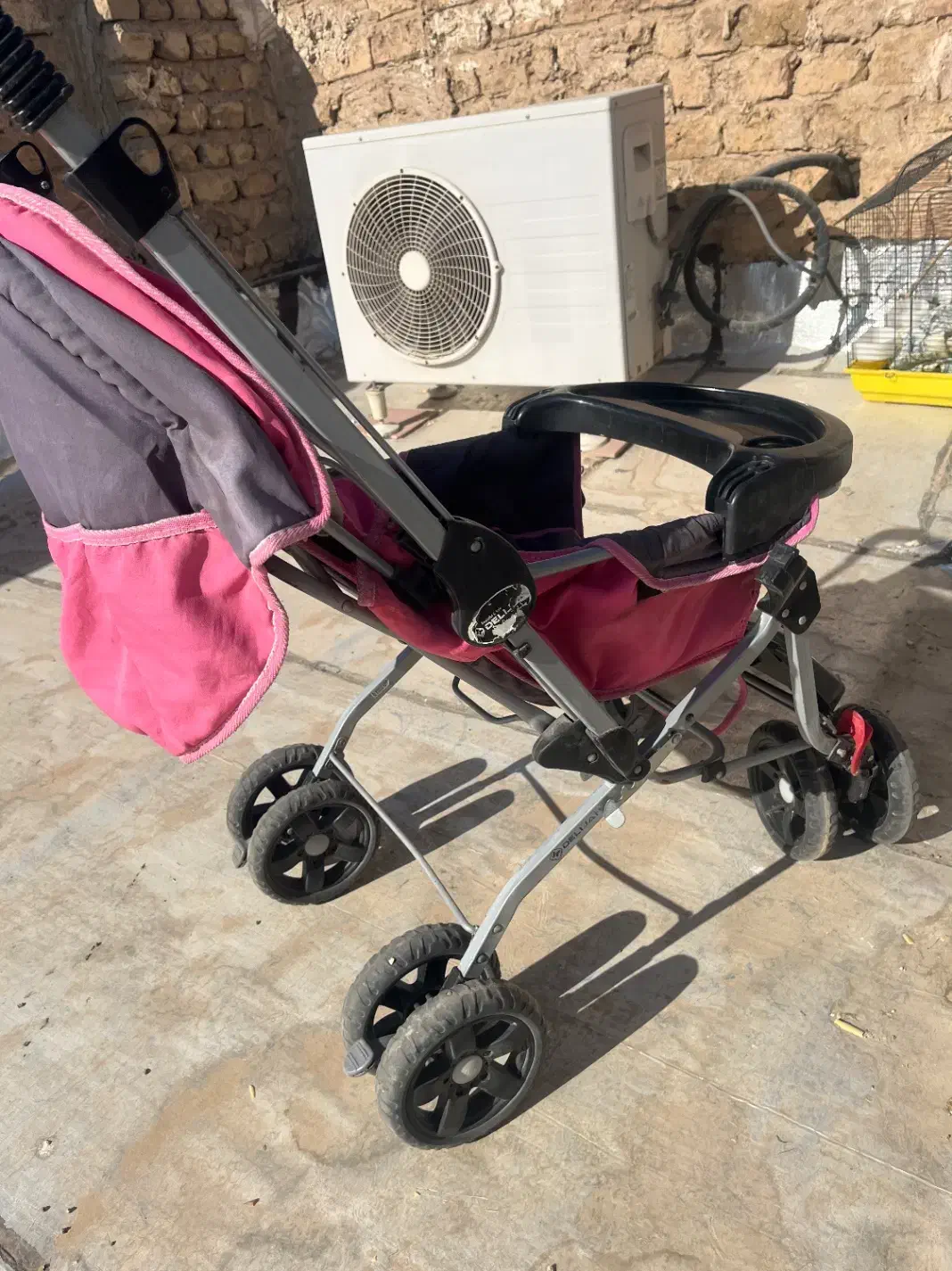 کالسکه صورتی دلیجان سالم و محکم|کالسکه و لوازم جانبی|قم, باسکول|دیوار