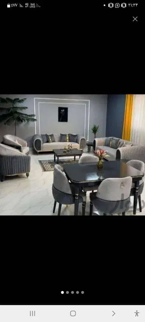 مبل چستر لارا|مبلمان خانگی و میز عسلی|مسجد سلیمان, |دیوار