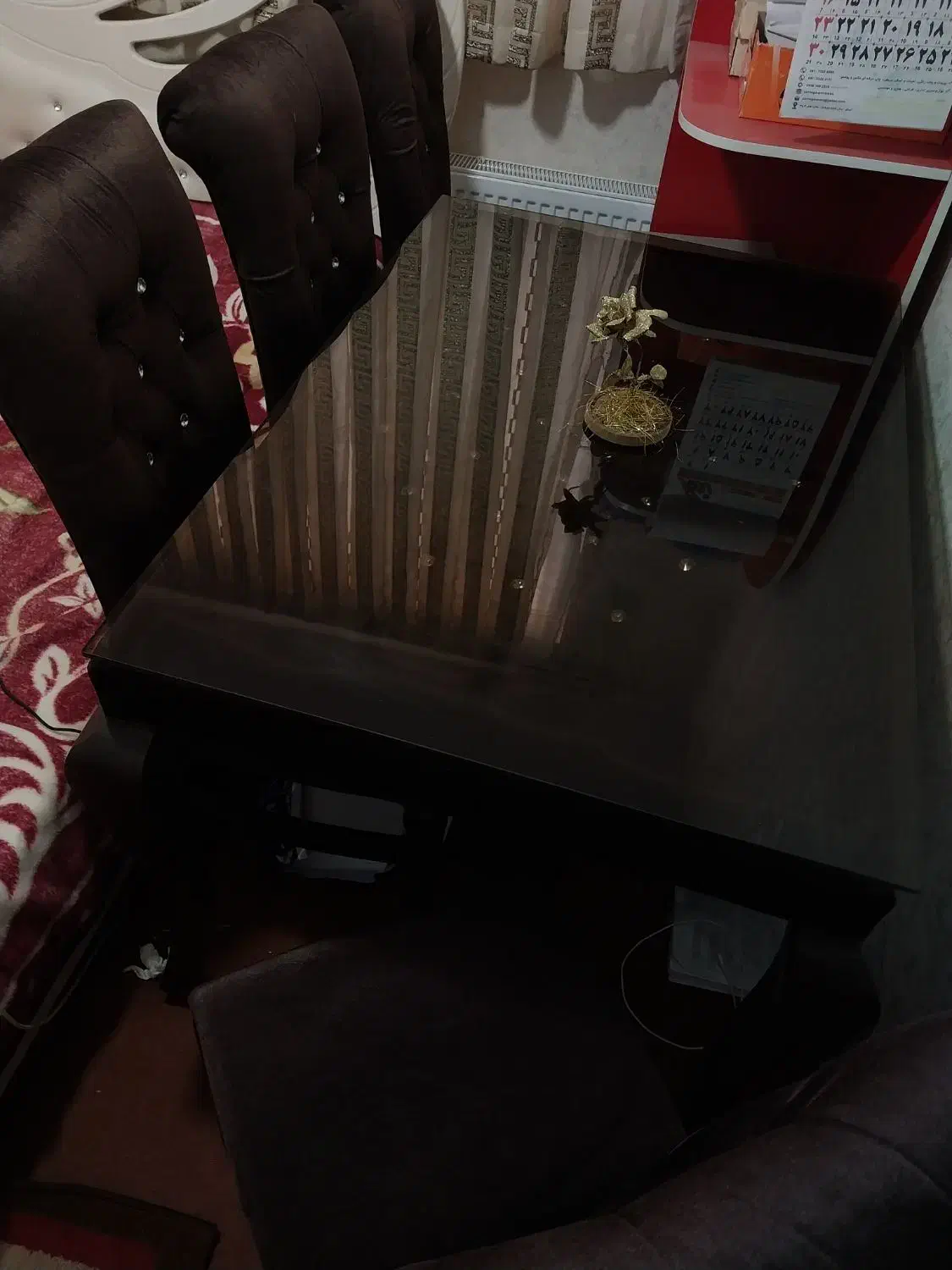 ناهار خوری چهار نفره چوب|میز و صندلی غذاخوری|سهند, |دیوار