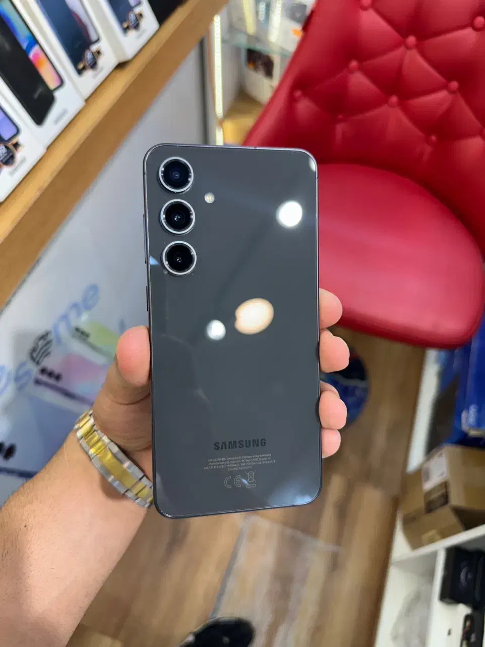 Samsung S24 FE 256/8 ۱۸ماه گارانتی|موبایل|کرج, گوهردشت|دیوار