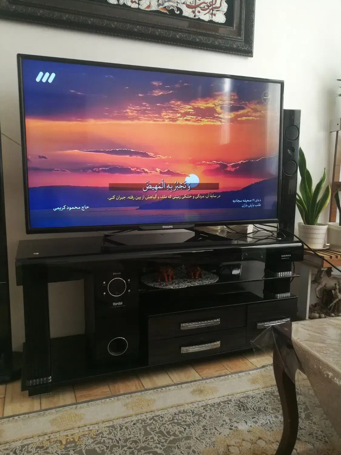 ال ای دی فیلیپس اصلی در حد نو قیمت مقطوع سایز ۴۹|تلویزیون و پروژکتور|قزوین, |دیوار