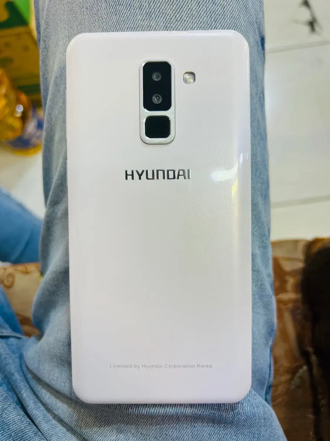 گوشی هیوندای کره ای اثرانگشت صفر|موبایل|ارومیه, |دیوار