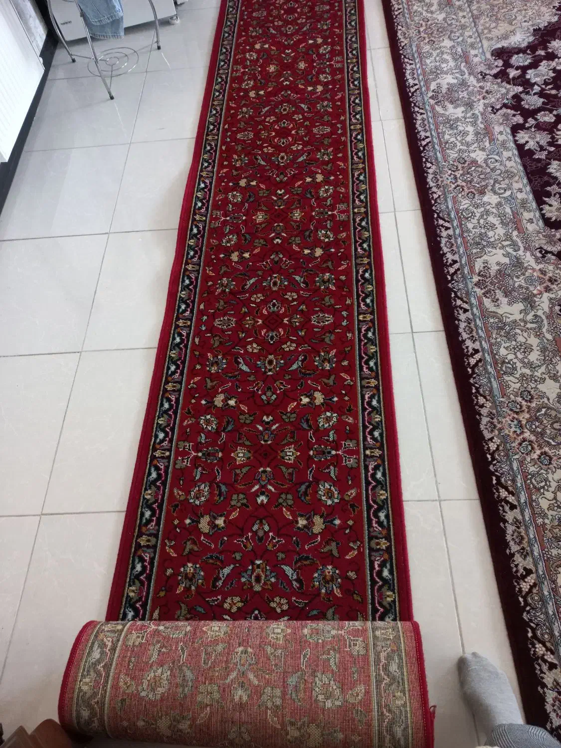 کناره فرشی لاکی|فرش|شیراز, باغ تخت|دیوار