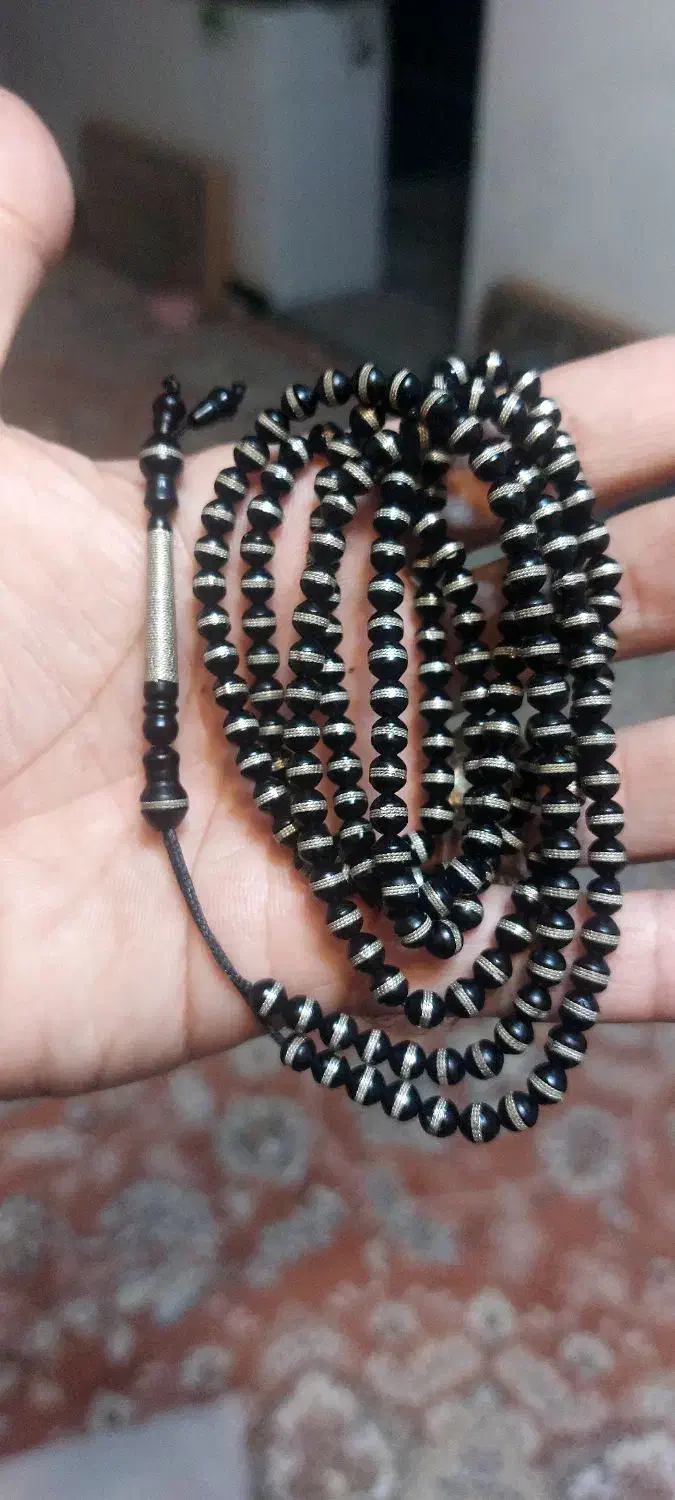 تسبیح کشکول نقره کوب|جواهرات|مهاباد (آذربایجان غربی), |دیوار