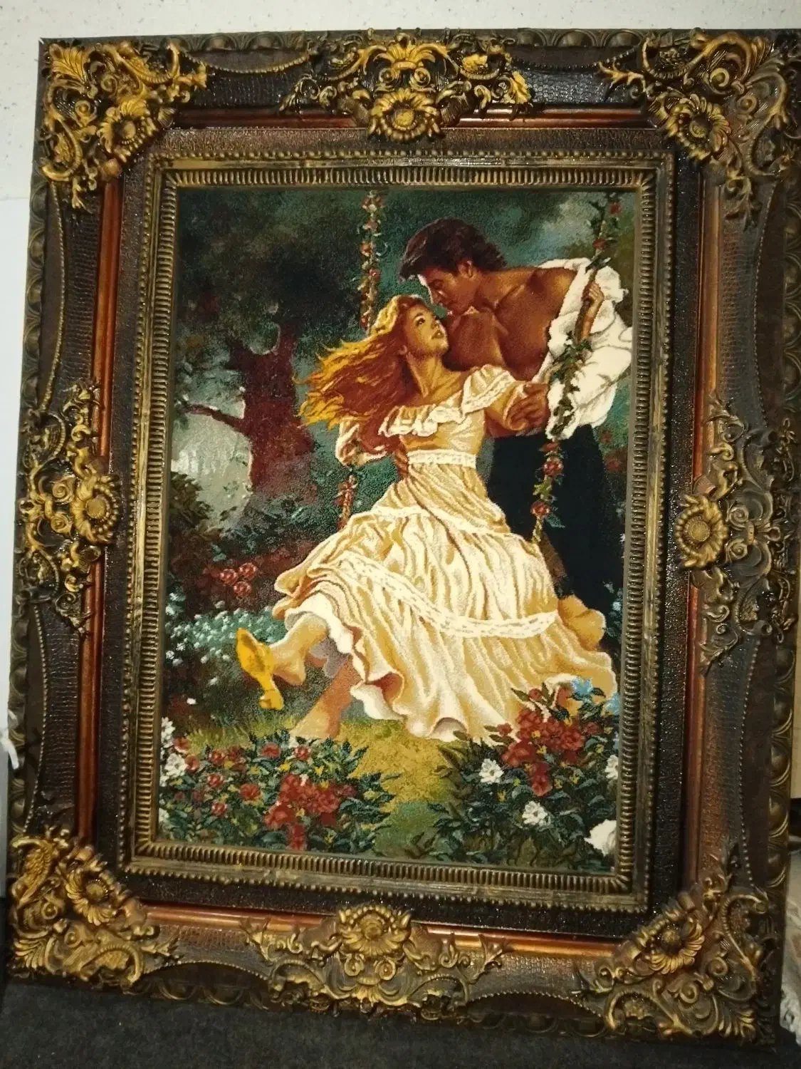 تابلو فرش کاملا سالم|تابلو فرش|رشت, استقامت ۱|دیوار