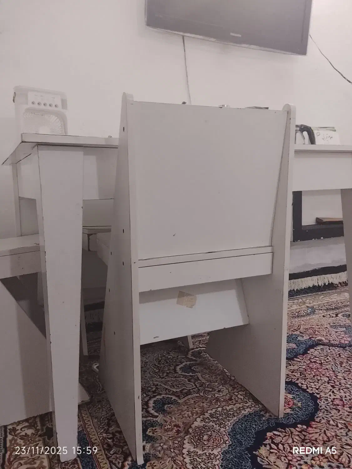 سلام میز چهار نفر ه سفید|میز و صندلی غذاخوری|گلبهار, شهر جدید گلبهار|دیوار