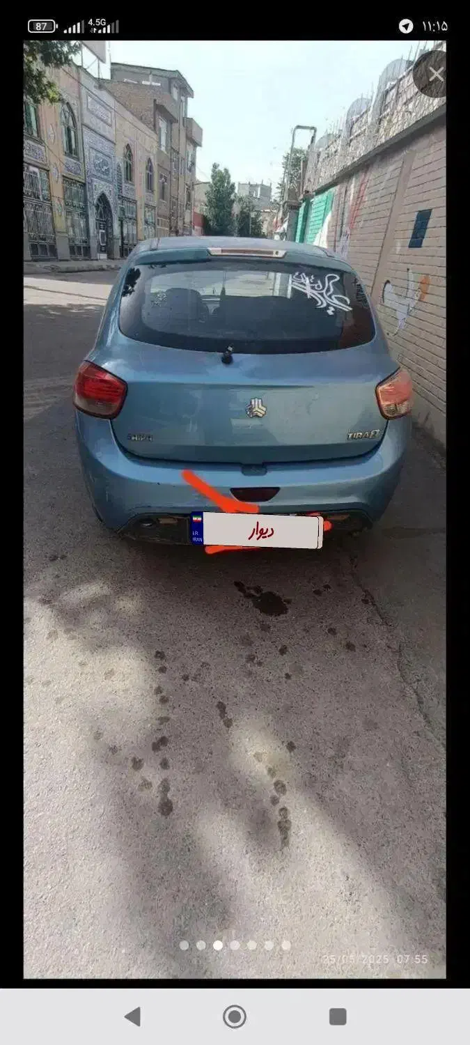 تیبا 2 مدل 94|خودرو سواری و وانت|مشهد, پورسینا|دیوار