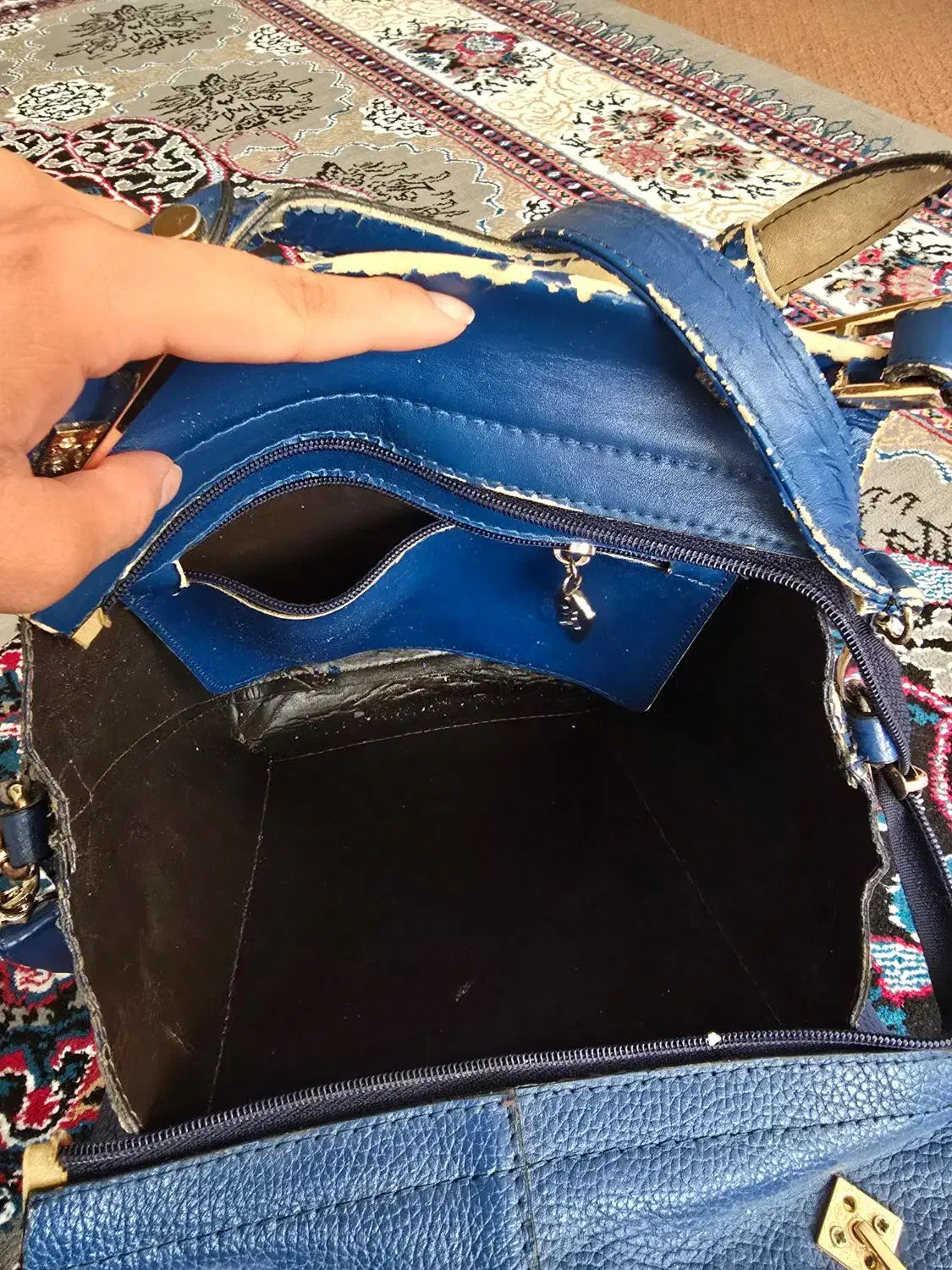 کیف رویه چرم طبیعی|کیف، کفش، کمربند|یزد, |دیوار