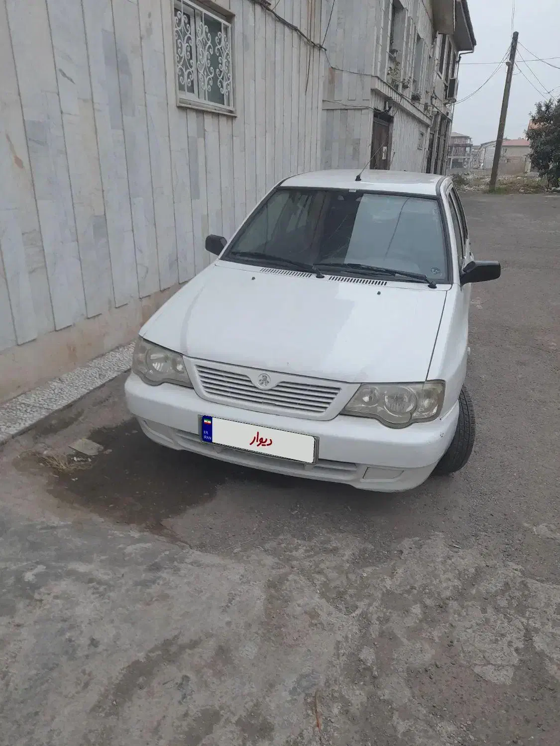 پراید۱۱۱سفید|خودرو سواری و وانت|لنگرود, |دیوار