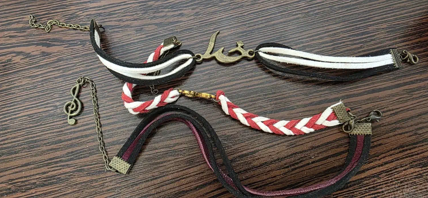 دستبند دستساز چرمی|بدلیجات|نجف‌آباد, باغ نو|دیوار