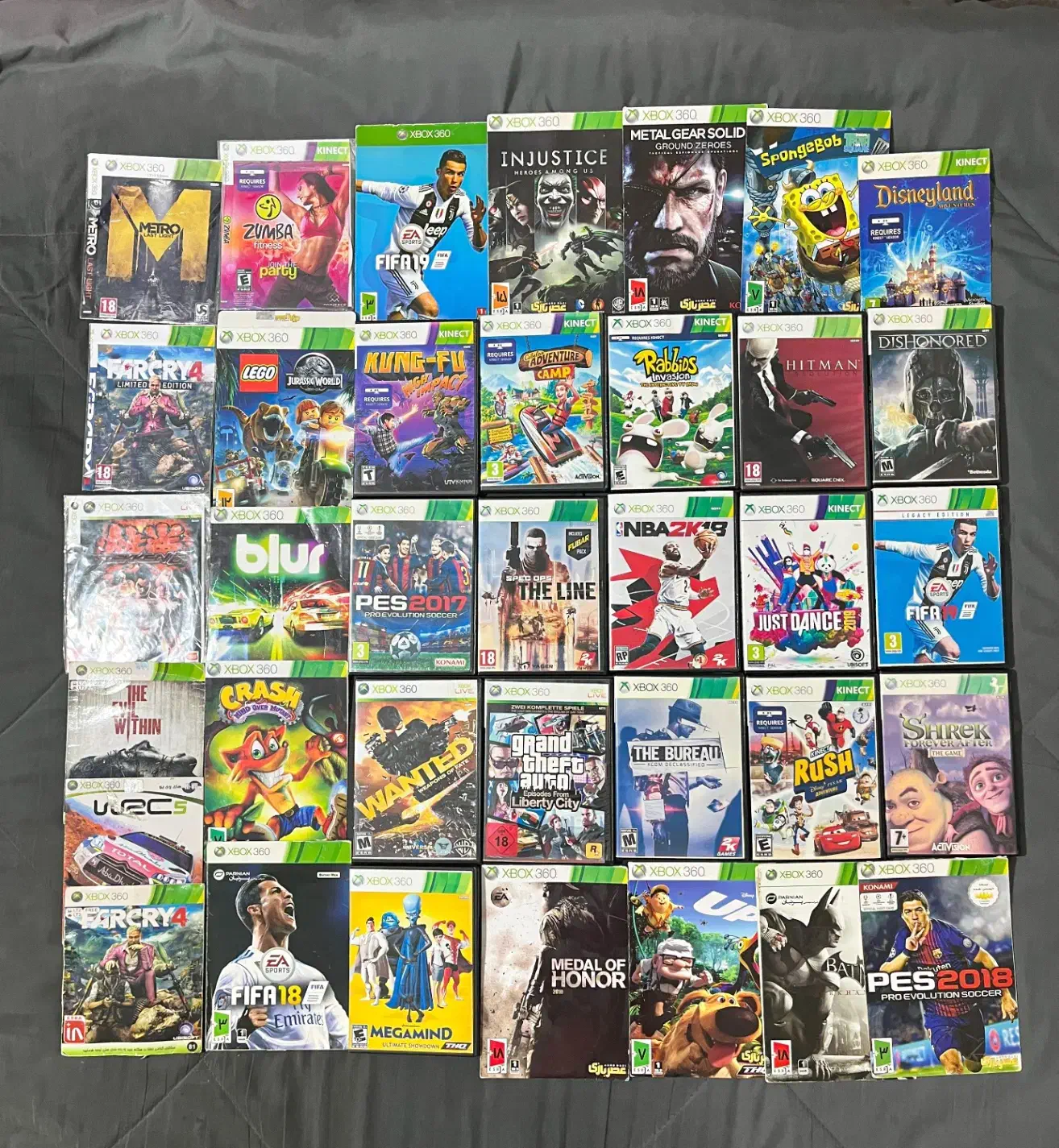 36 دیسک بازی ایکس باکس 360|کنسول، بازی ویدئویی و آنلاین|نیشابور, دارایی|دیوار