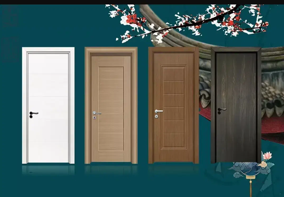 درب چوبی|مصالح و تجهیزات ساختمان|لاران, |دیوار