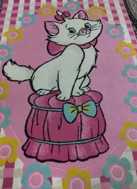 فرش اتاق کودک شسته شده|فرش|تهران, مسعودیه|دیوار