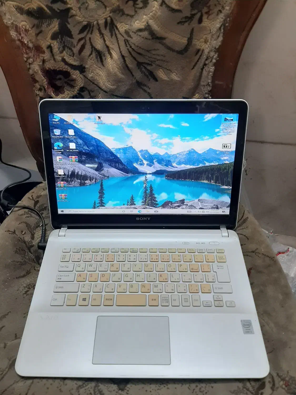 لپ تاپ i5نسل4سفید Sony|رایانه همراه|اصفهان, مسجد مصلی|دیوار