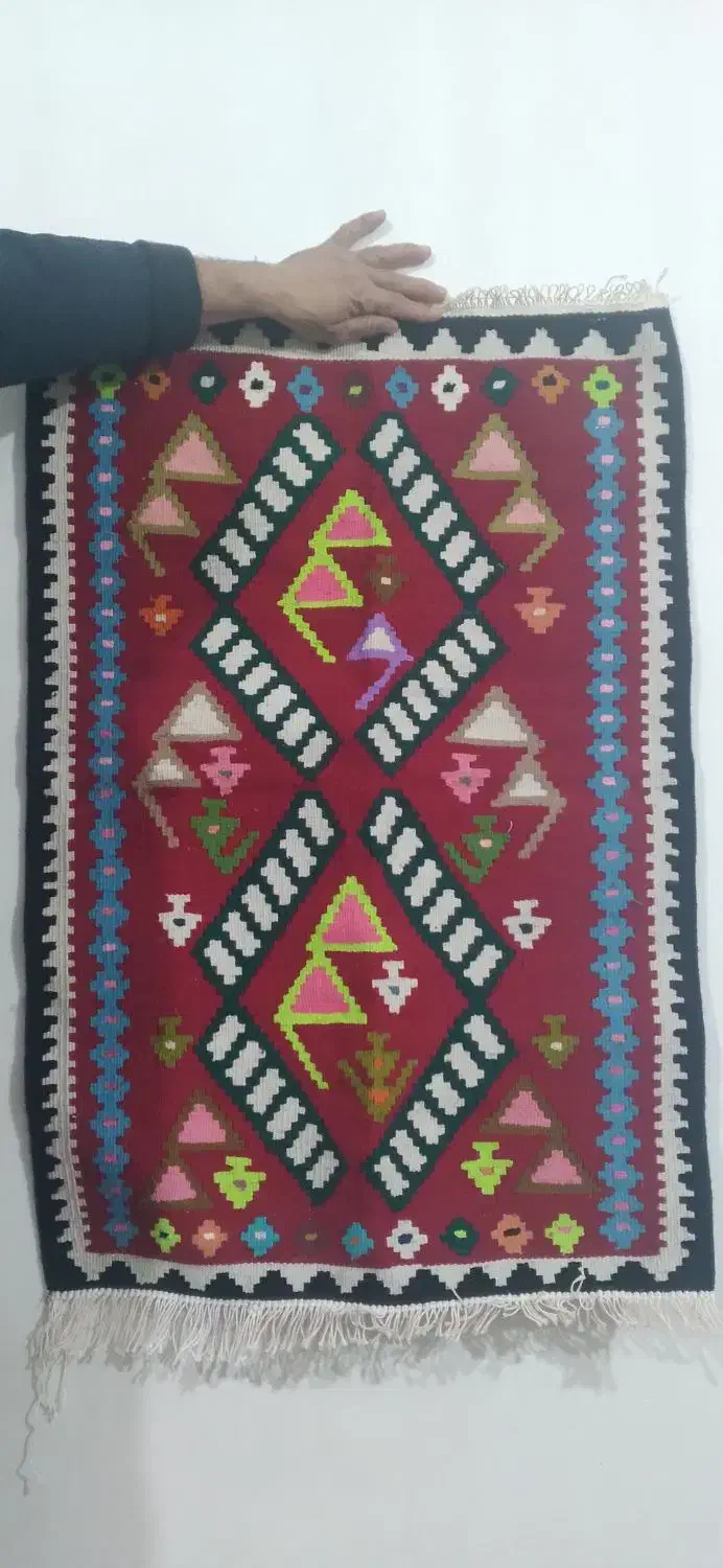 گلیم دست بافت|گلیم، جاجیم، گبه|اردبیل, |دیوار