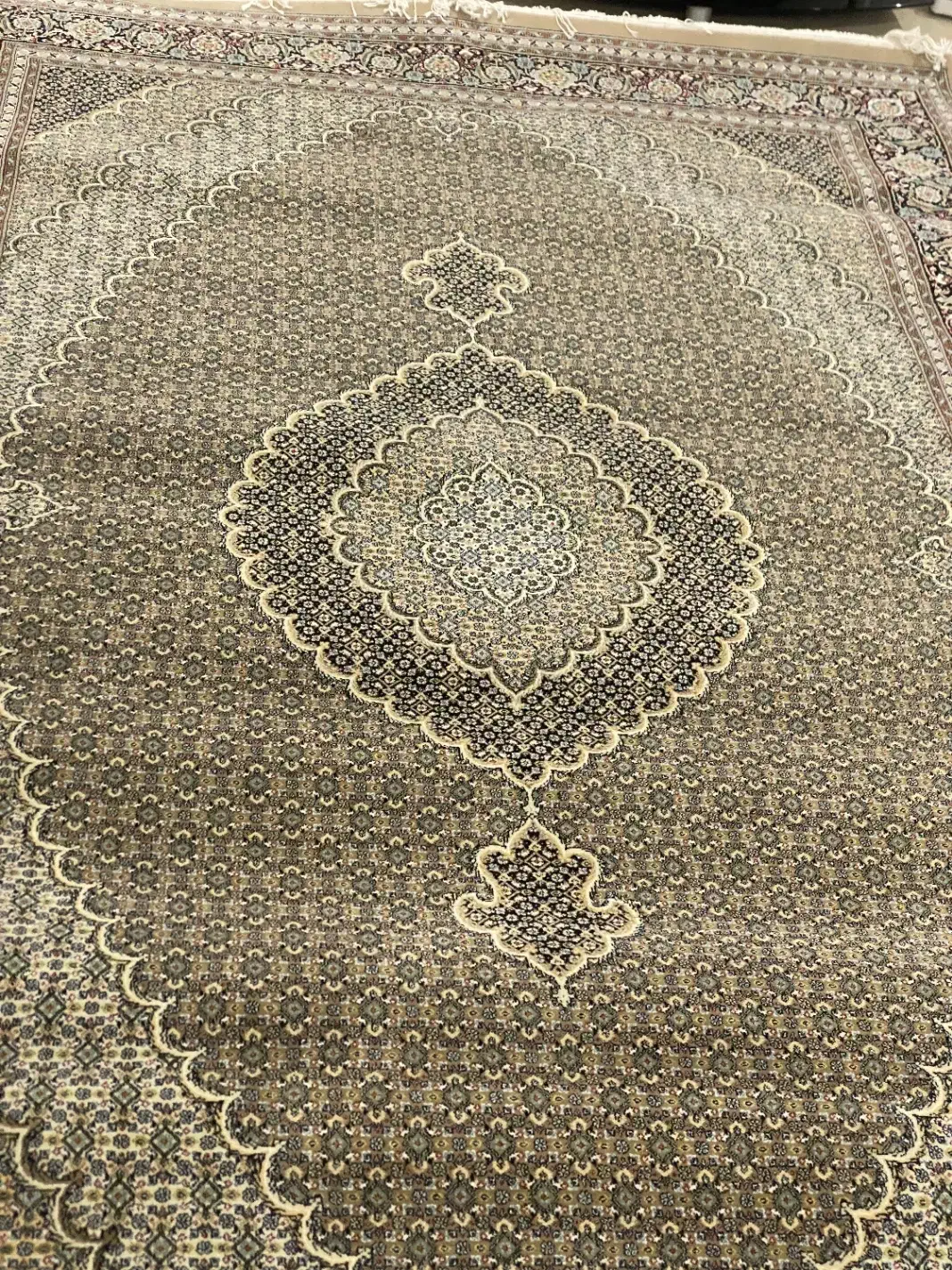 فرش ۶ متری طرح ماهی ( فرش مشهد )|فرش|چابکسر, |دیوار