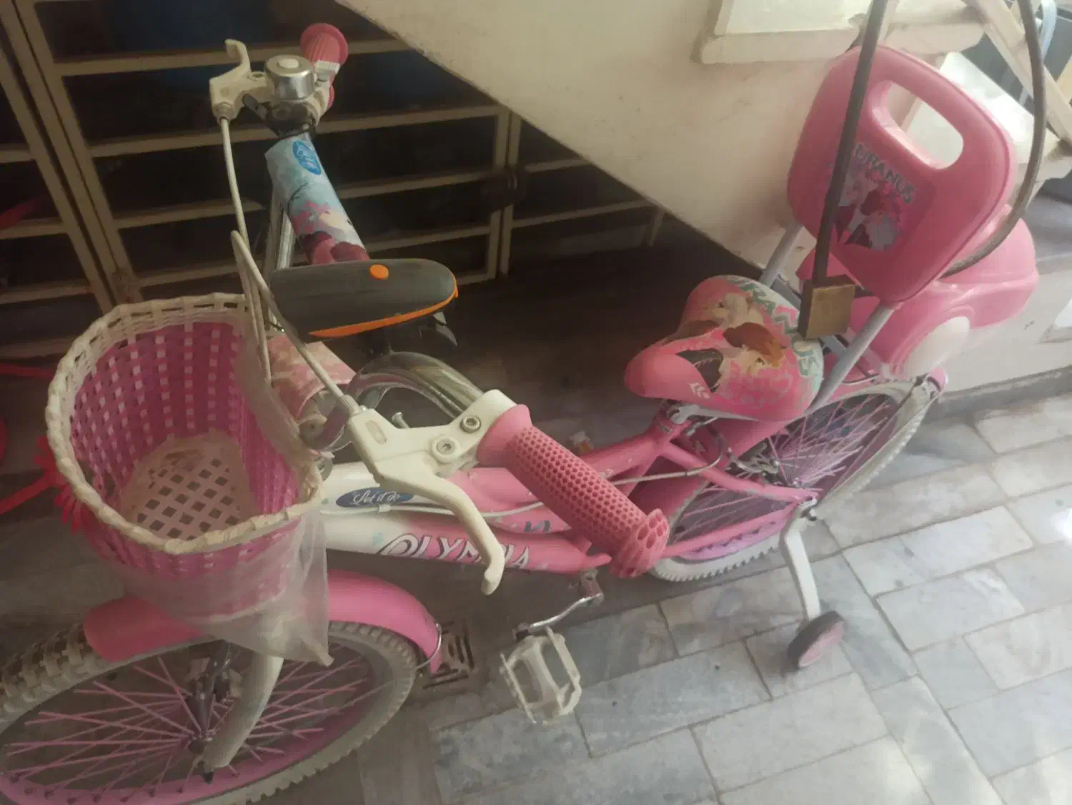 دوچرخه دخترانه کاملا سالم وتمیز|دوچرخه، اسکیت، اسکوتر|اهواز, طالقانی|دیوار