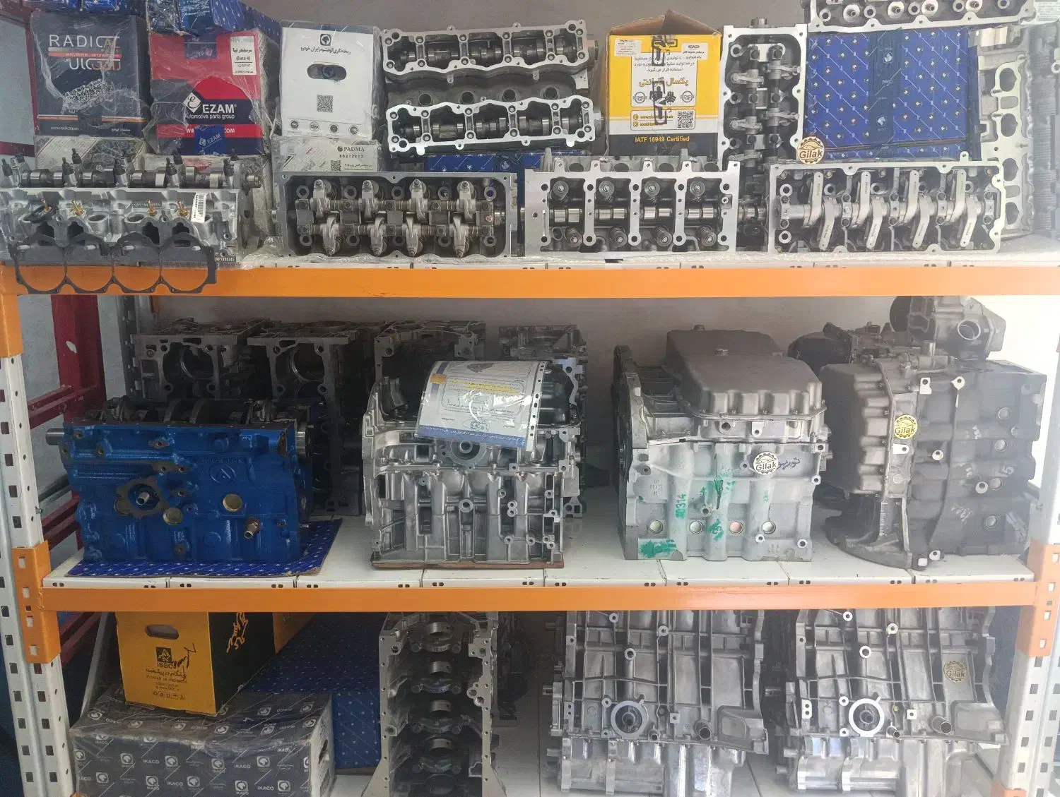 موتور کامل نیم موتور بلوک سیلندر سمند ef7|قطعات یدکی و لوازم جانبی|شیراز, ستارخان|دیوار